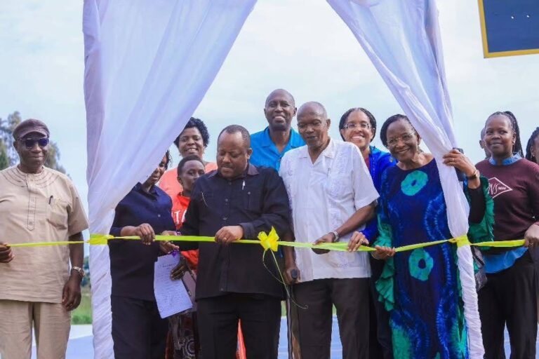 Inaugurates New Basketball and Volleyball Courts at Maruku Secondary School