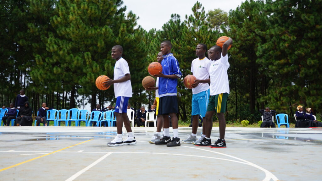 Youth sports camp with Pazi